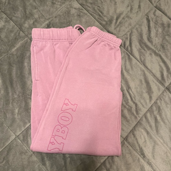 Pacsun Playboy Bunny Women Joggers Fleece Sweatpants, Size Small EUC - Picture 9 of 9